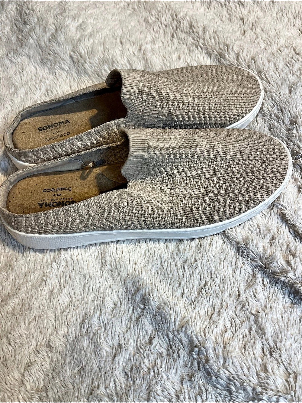 SONOMA Kohl's RN# 3277 Textile Slip-On Sneakers US 8.5 M